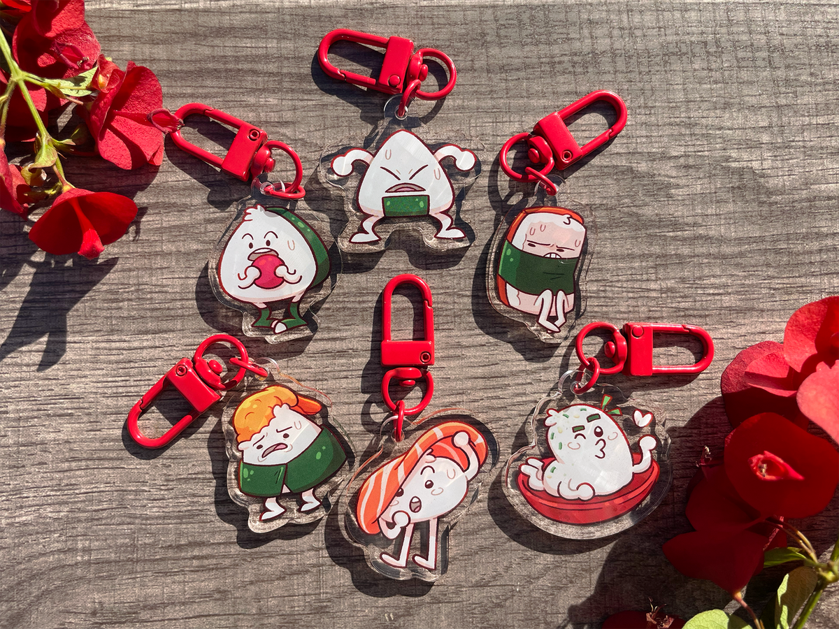 Original Musubi Guys Mini Charms