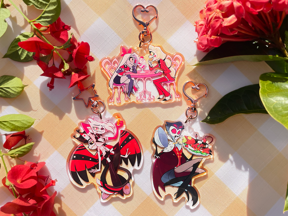 Cartoon Fan Art Keychains